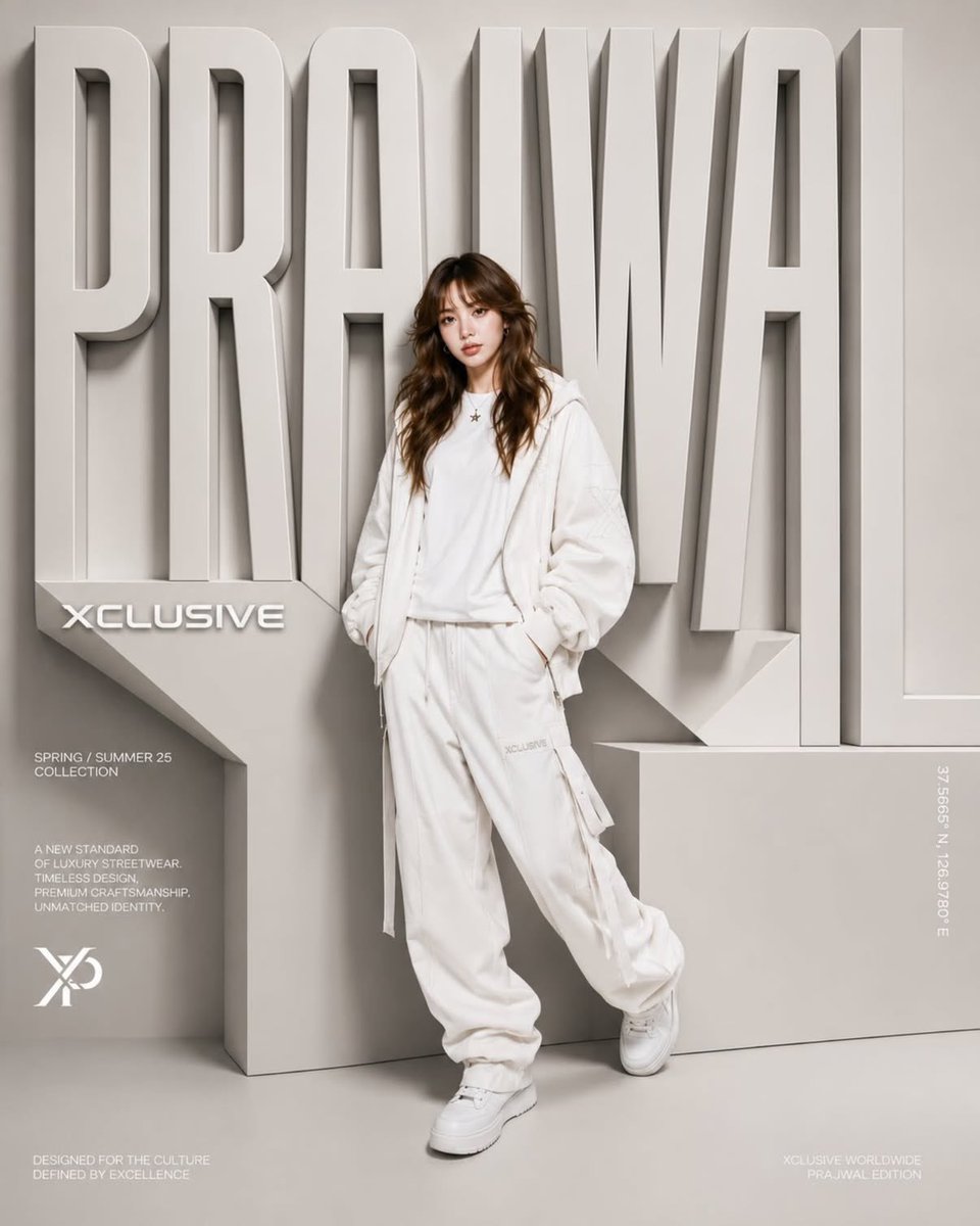 Luxury Fashion Campaign Poster example 2