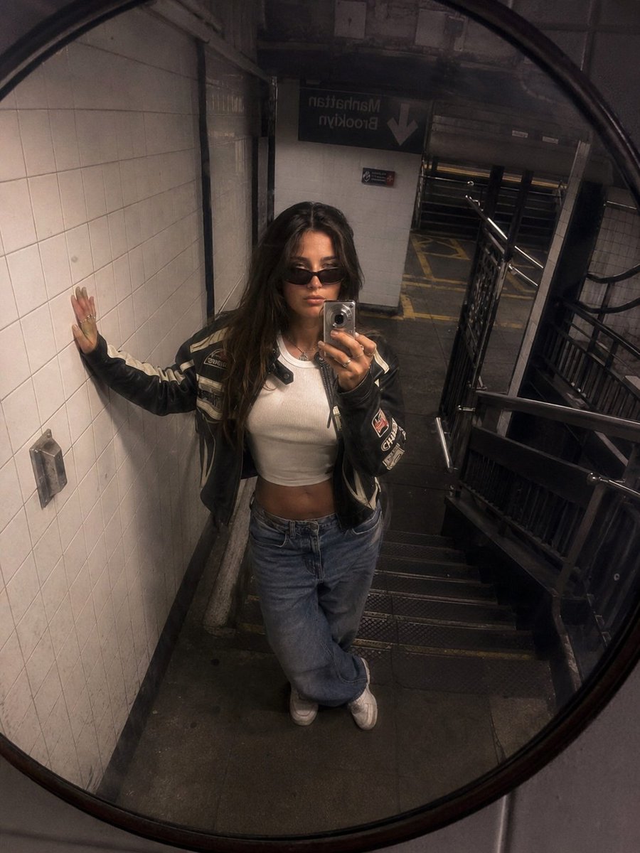 Underground Subway Mirror Portrait reference image 1