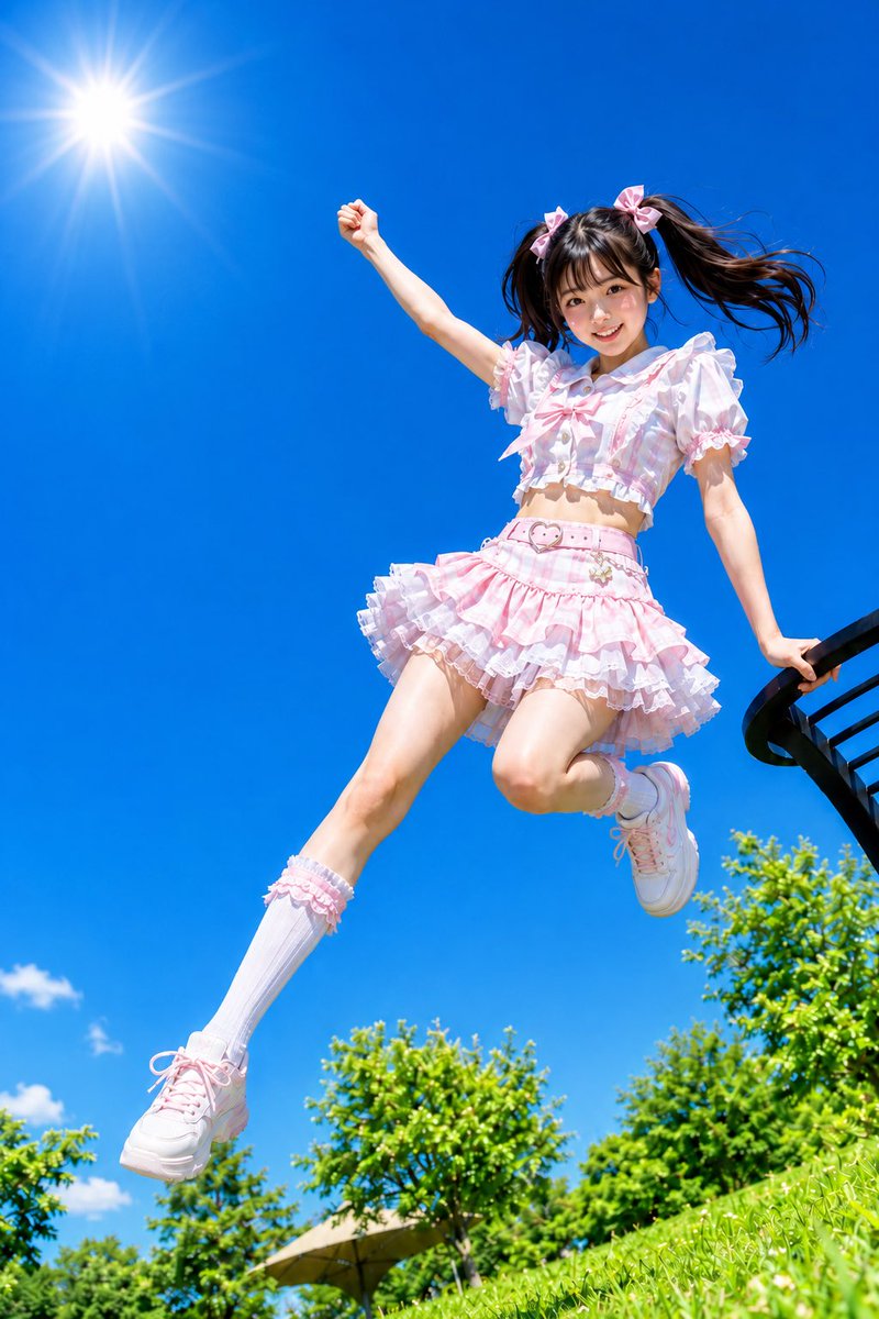 Summer Sky Japanese Idol Portrait