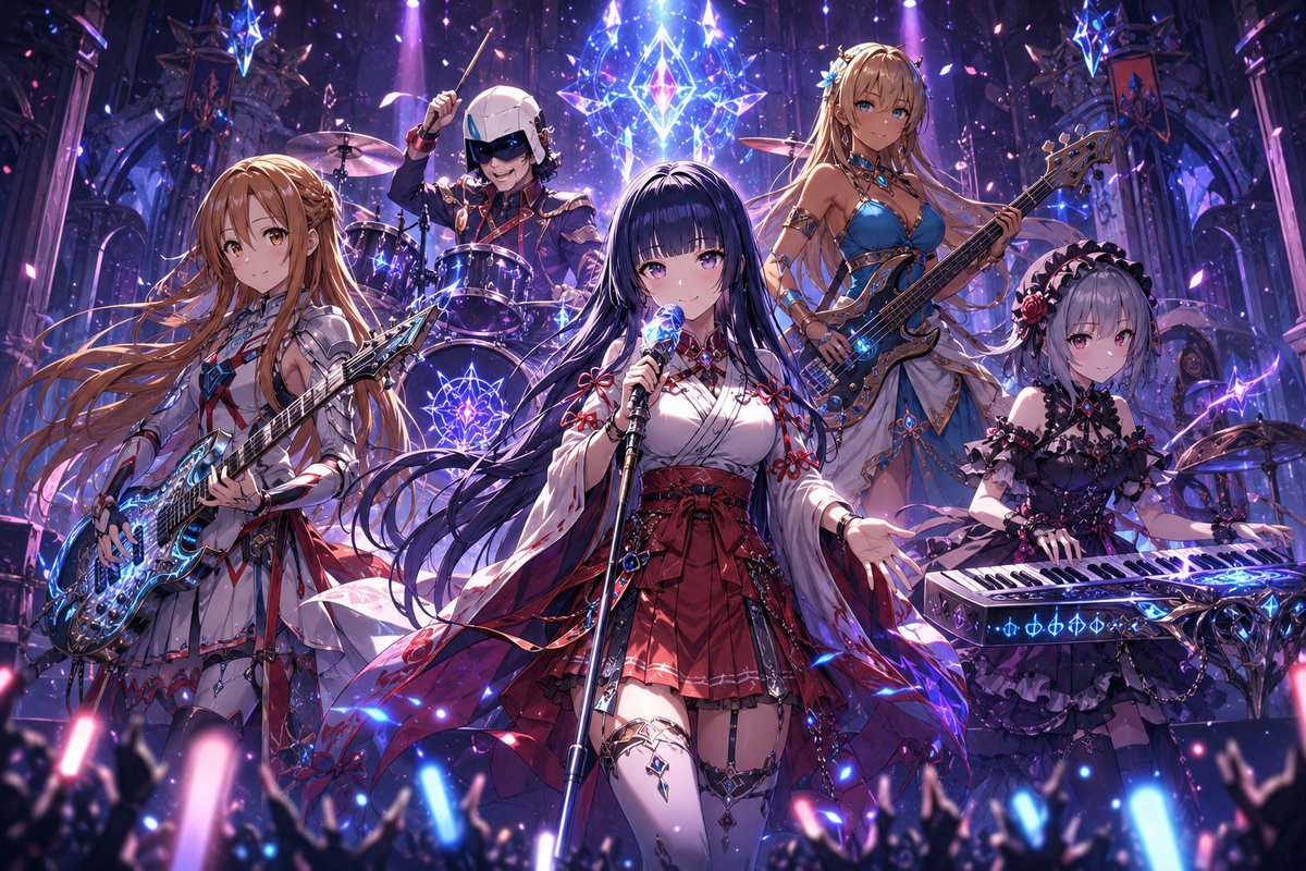 Anime Fantasy Rock Band Fusion