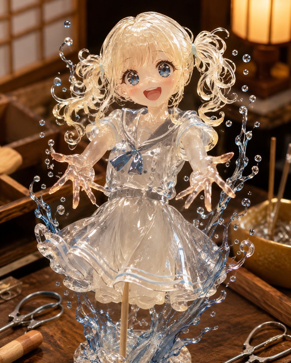 Anime Girl Candy Sculpture example 2