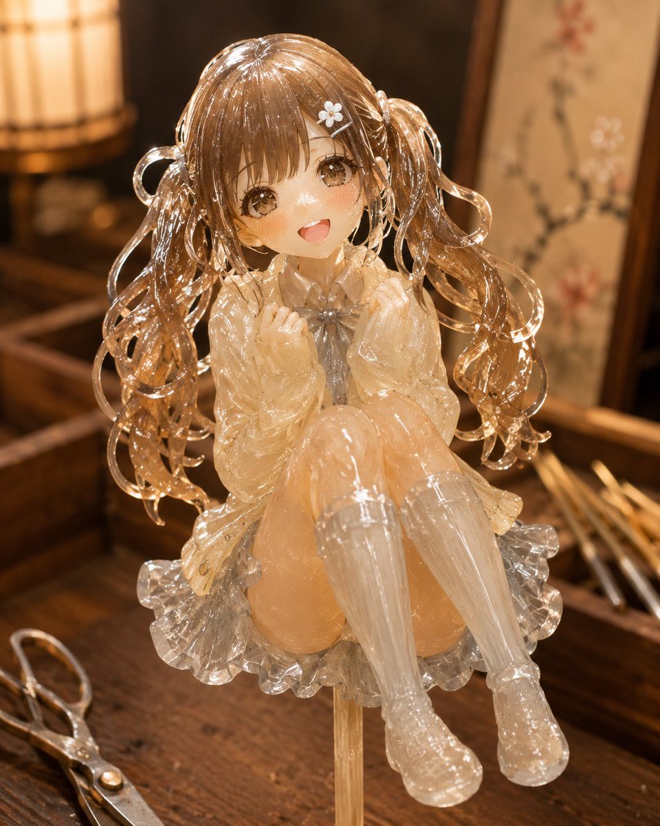 Anime Girl Candy Sculpture example 4