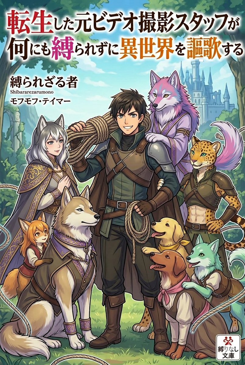 Light Novel Style Comic Cover 2