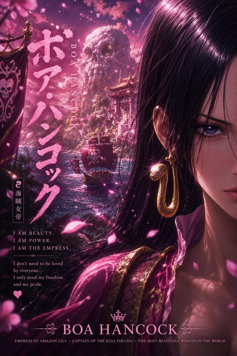 Anime Adventure Character Poster Design example 2
