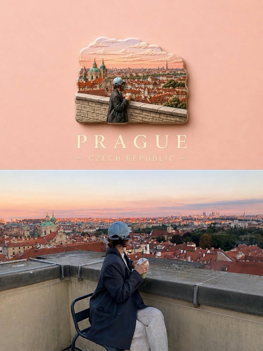 3D Souvenir Badge Travel Poster example 4