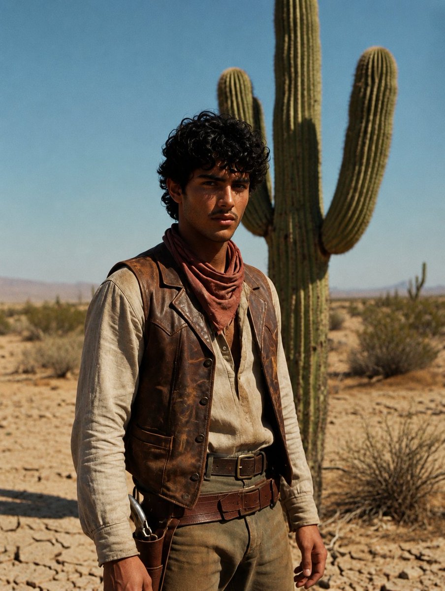 Desert Luxury Western Fashion Portrait