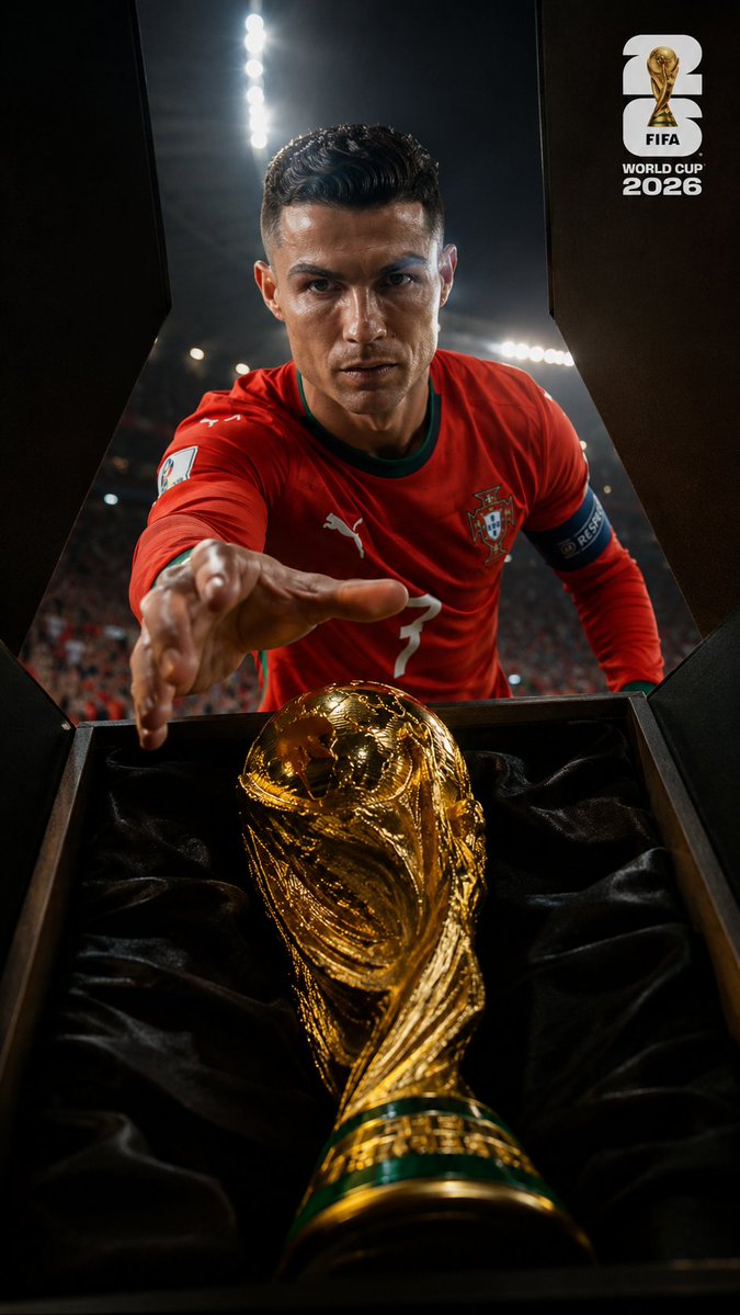 World Cup Trophy Reveal Perspective