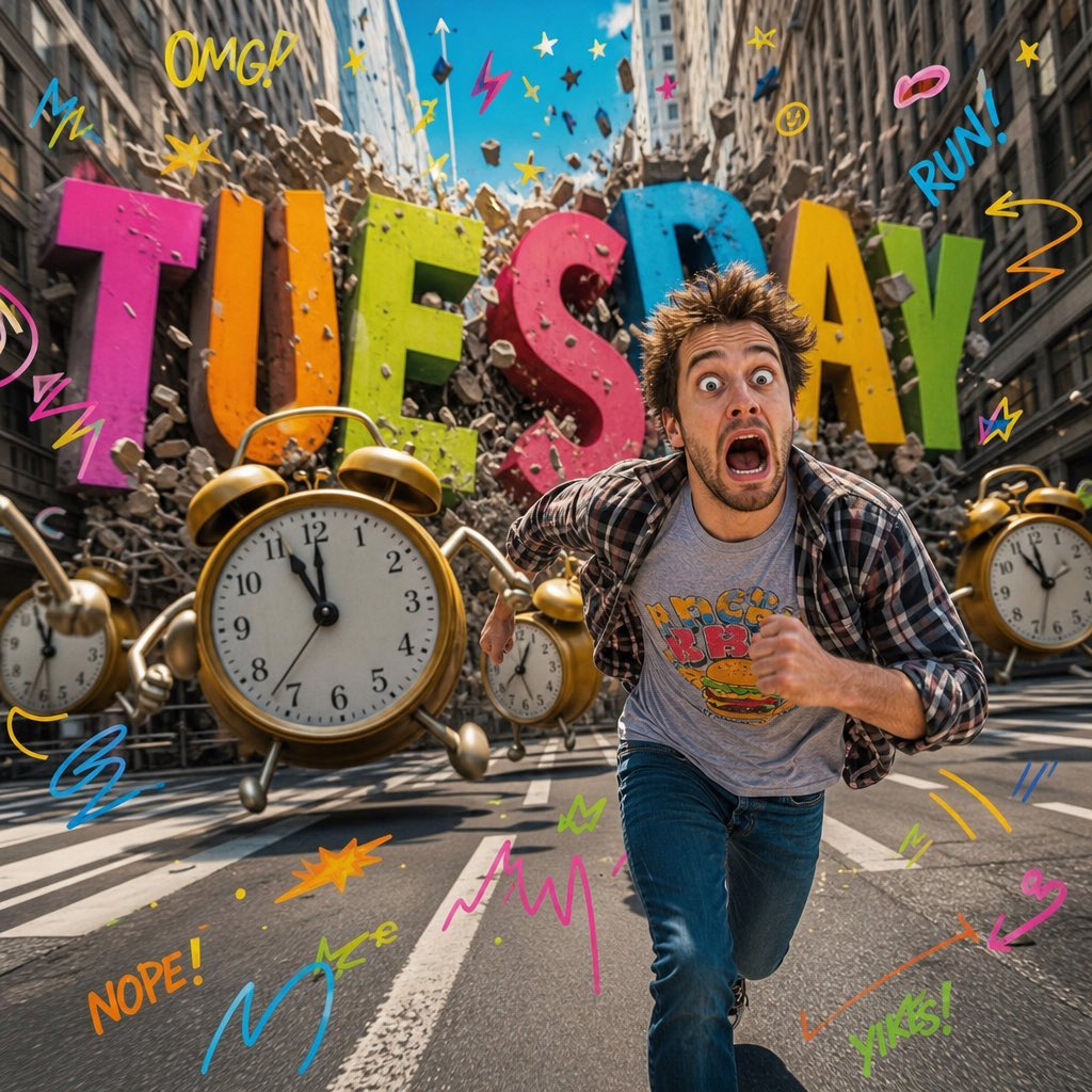 Surreal Pop-Art Tuesday Chaos