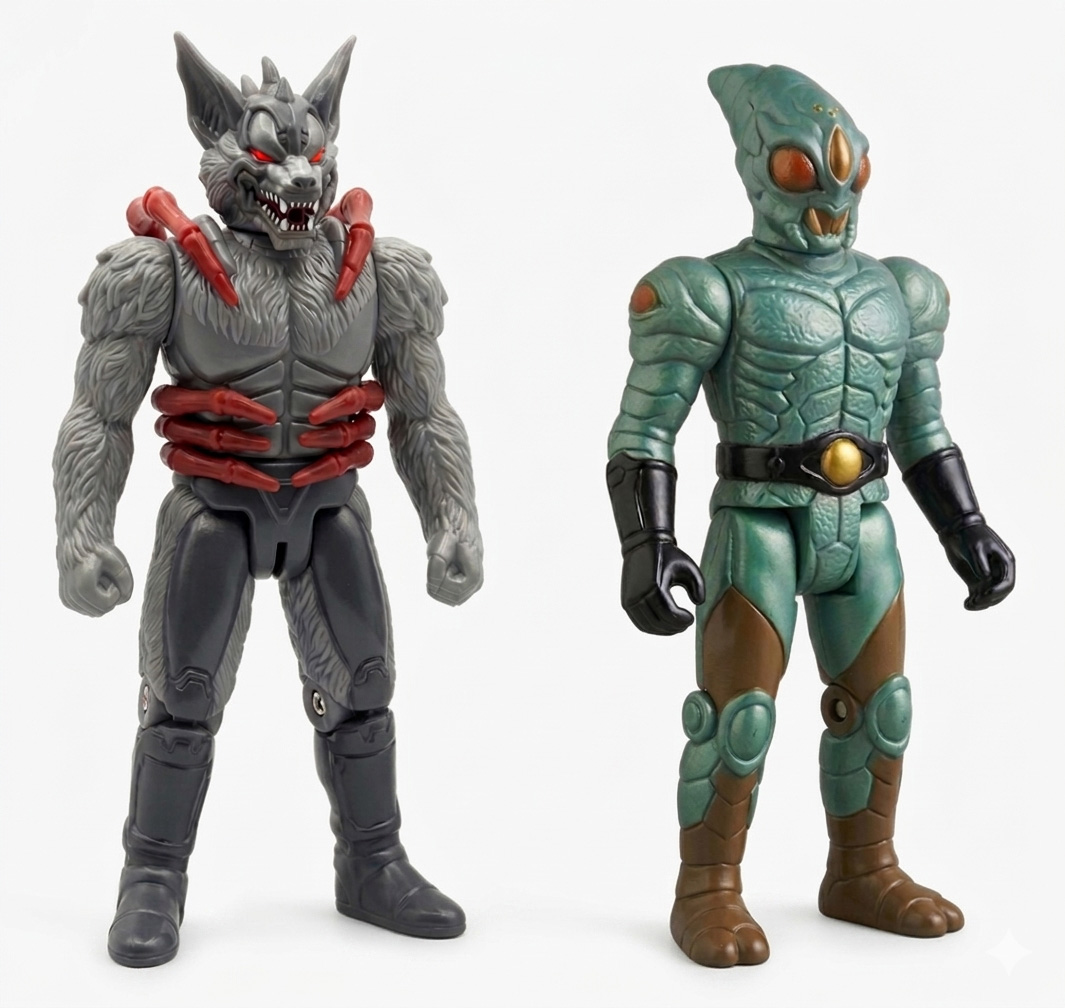 Sample output image for Retro 80s Action Figure Aesthetic