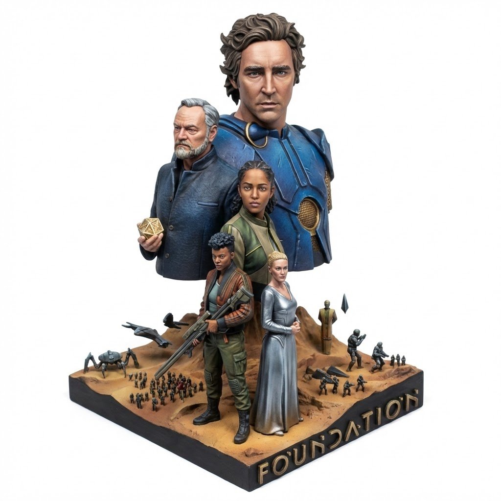 Realistic Miniature Sports Figurine Transformation
