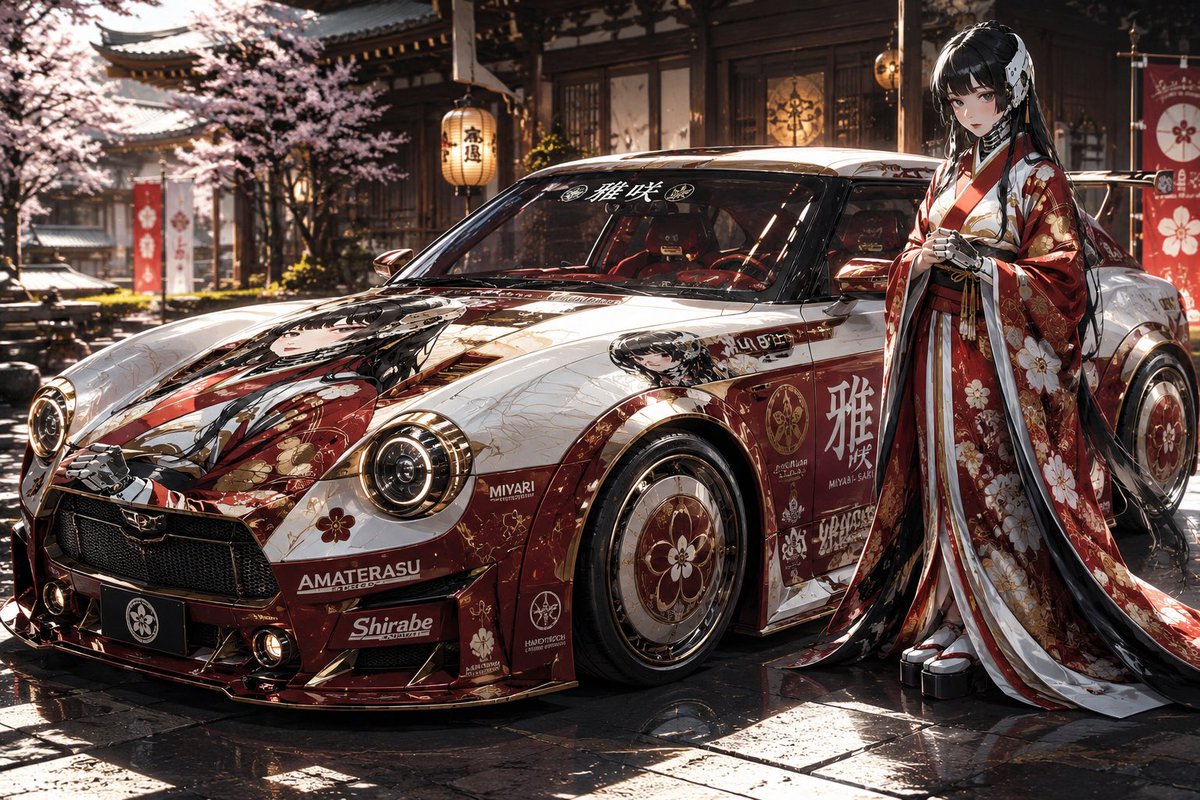 Custom Anime Itasha Vehicle Generator example 2