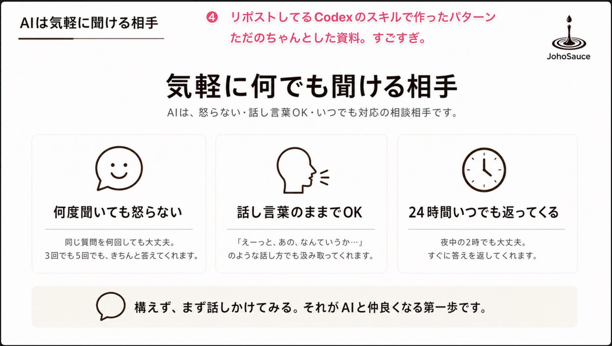 Japanese AI Conversation Slide