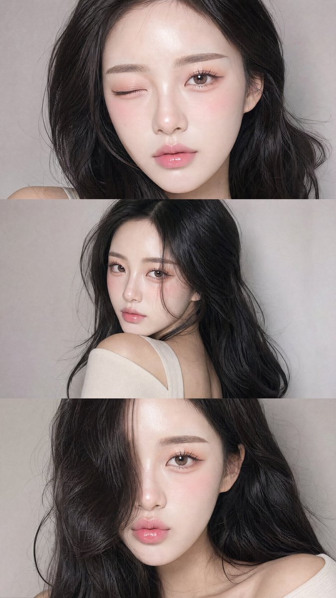 Face-Consistent Beauty Portrait Collage