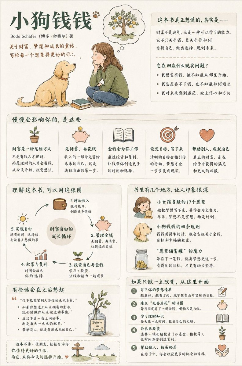 Social Media Book Summary Infographic example 2
