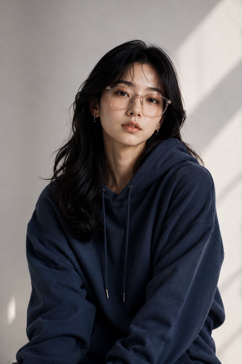 East Asian Fashion Editorial Portrait