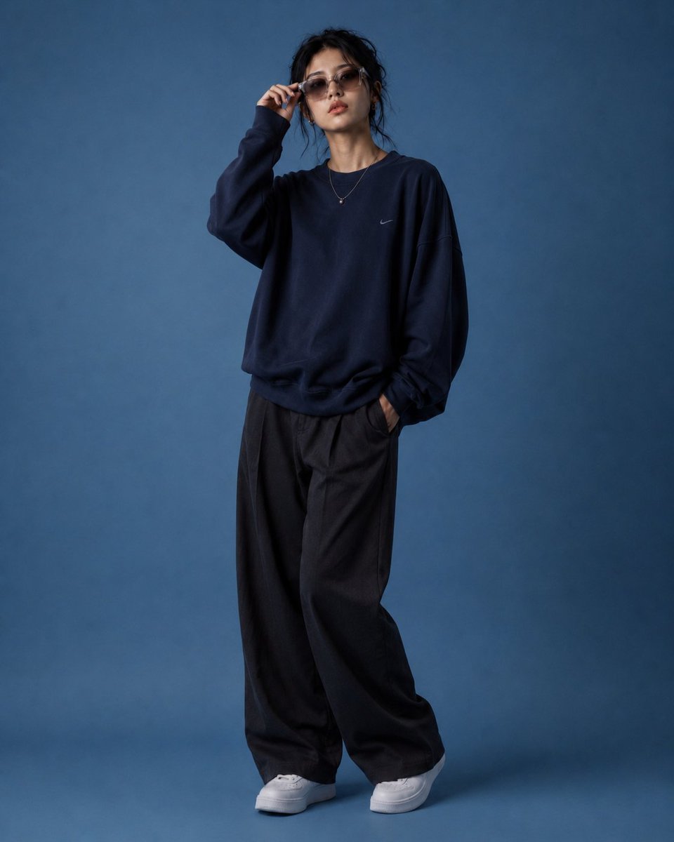 Editorial Fashion Pose Transformation reference image 1