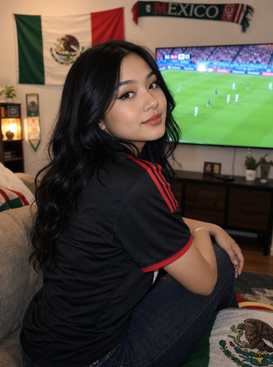 Mexico Fan Home Viewing Retouch reference image 1