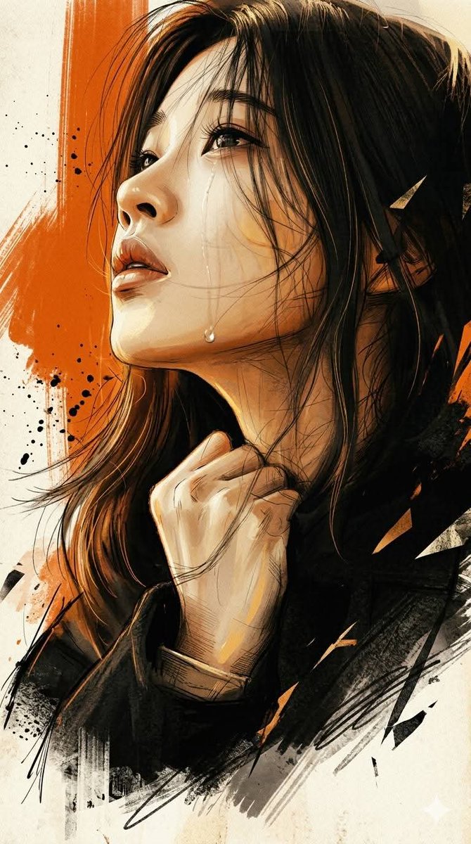 Cinematic Tactical Sketch Portrait 3