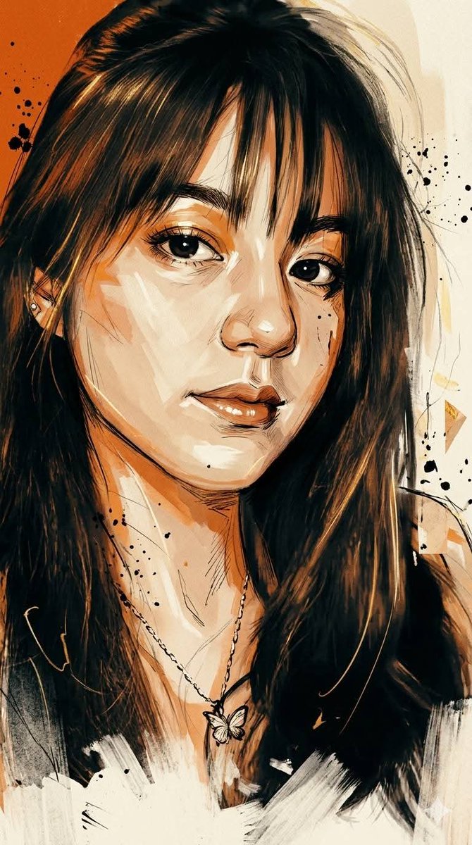 Sample output image for Cinematic Tactical Sketch Portrait