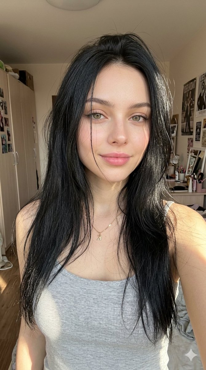 Sample output image for Ultra-Realistic Bedroom Selfie