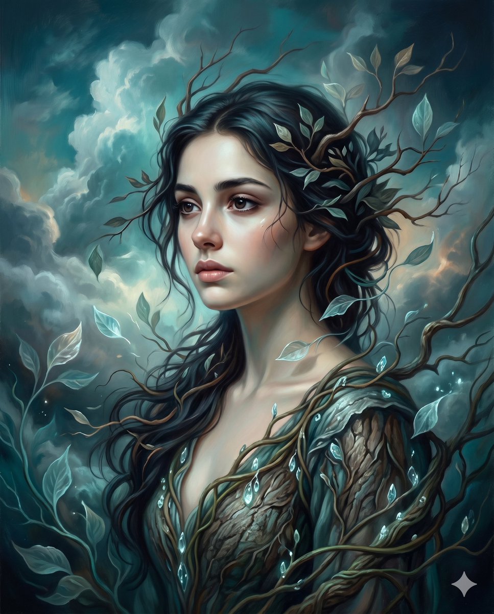 Sample output image for Surrealist romantic oil painting