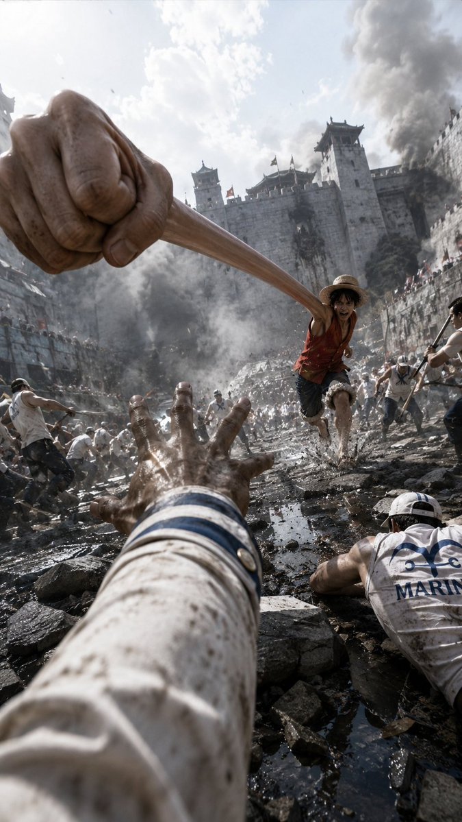 One Piece Marine POV Photography example 3