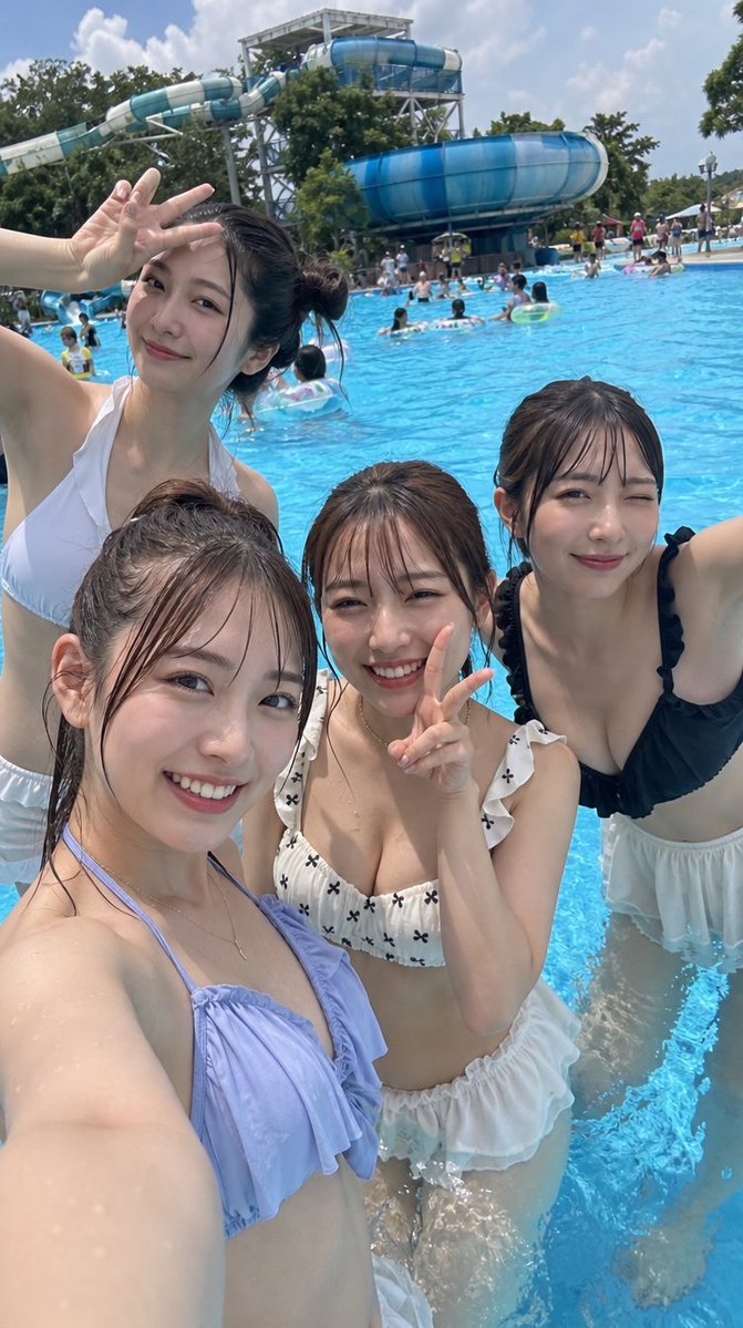 Japanese Youth at Water Park