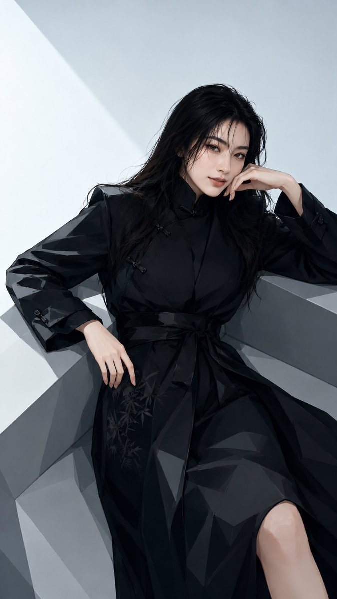 Black New Chinese Fashion Cover example 3