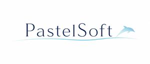 PastelSoft Dolphin 字标 Logo