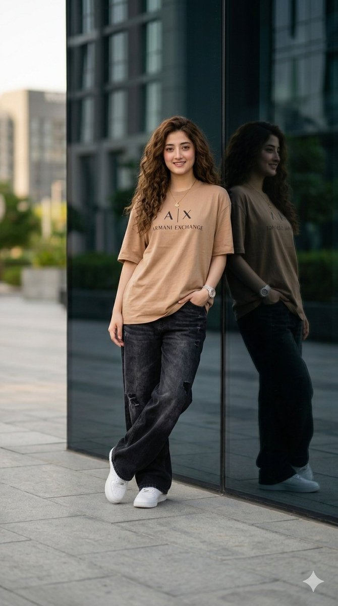 Sample output image for Luxury Street Fashion Portrait