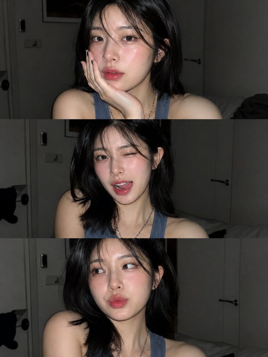 Gen Z Flash Selfie Collage example 2