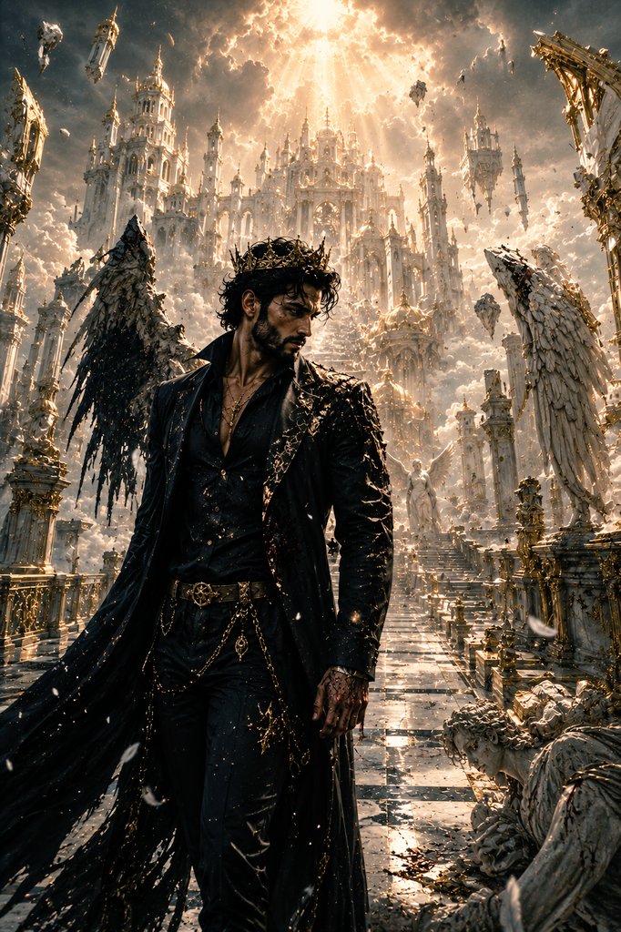 The Last Man in Heaven Fantasy Artwork