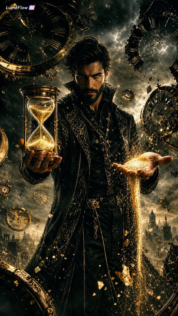 The Collector of Time Fantasy Scene example 2