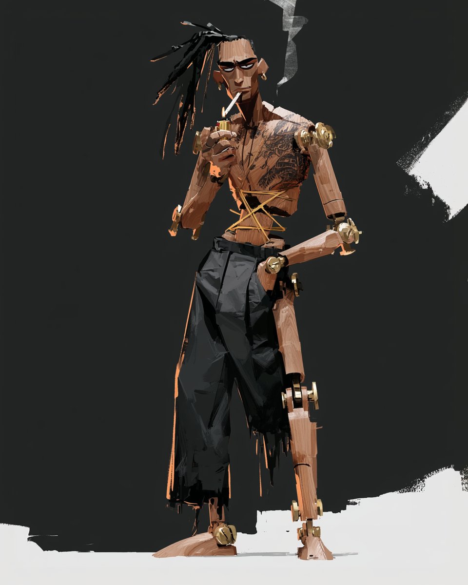 Concept to Stop-Motion Puppet reference image 1