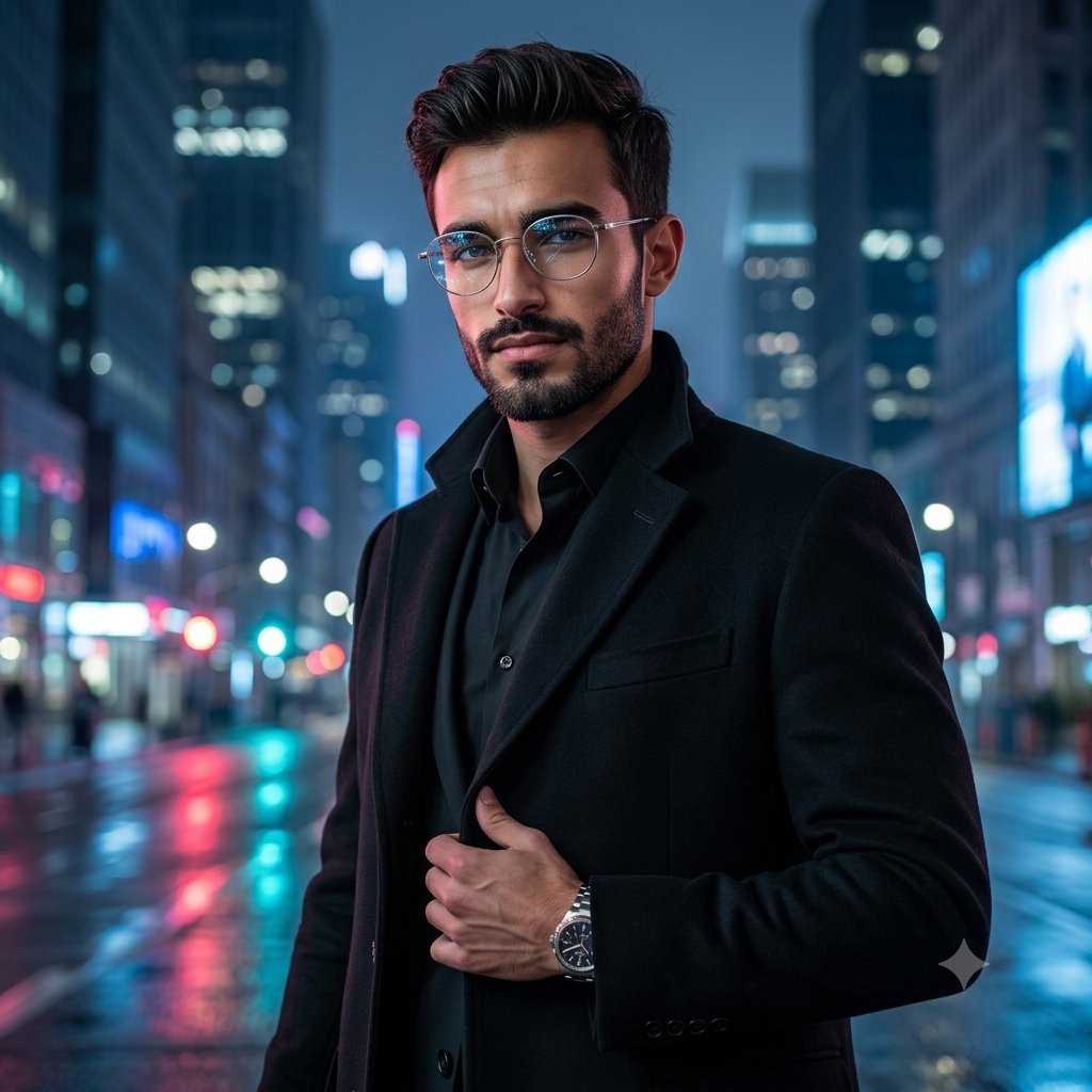 Premium Masculine Editorial Portrait