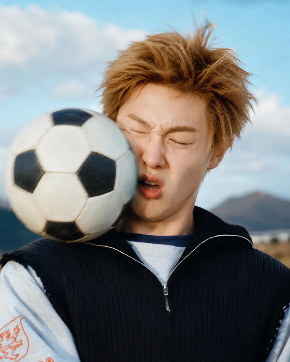 Soccer Ball Impact Action Shot