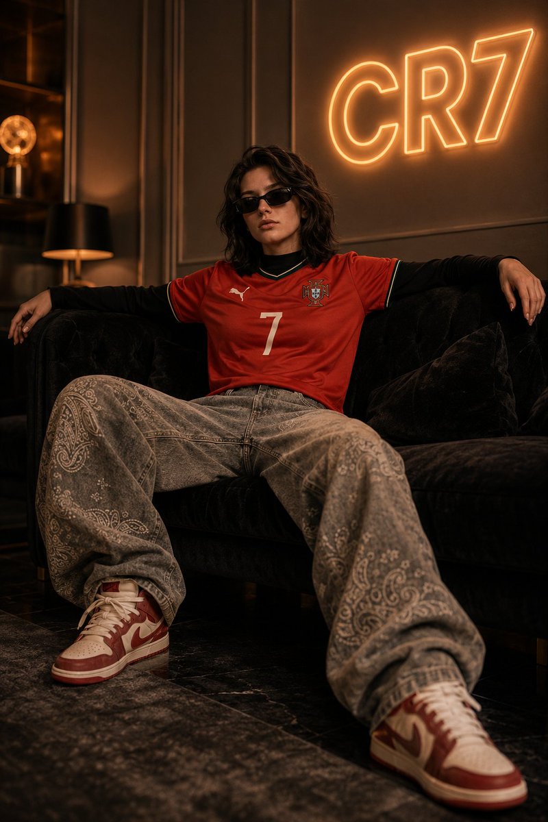 Luxury Football Fan Editorial
