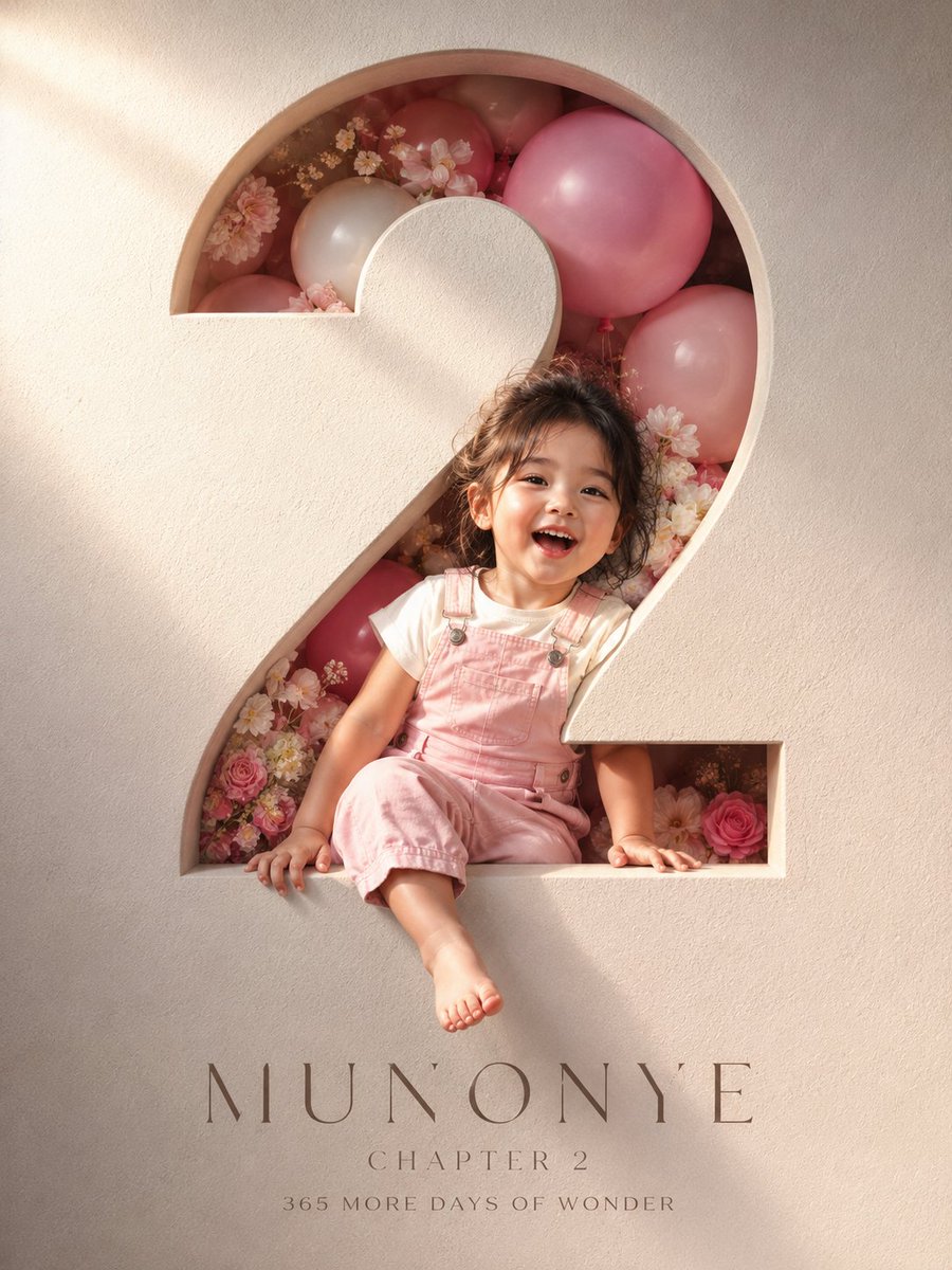 3D Luxury Birthday Poster example 2