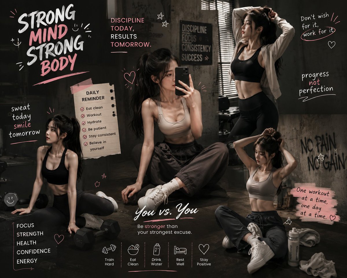 Luxury Fitness Brand Poster