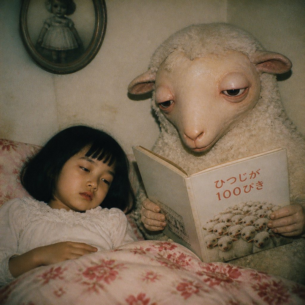 Surreal Sheep Bedtime Story
