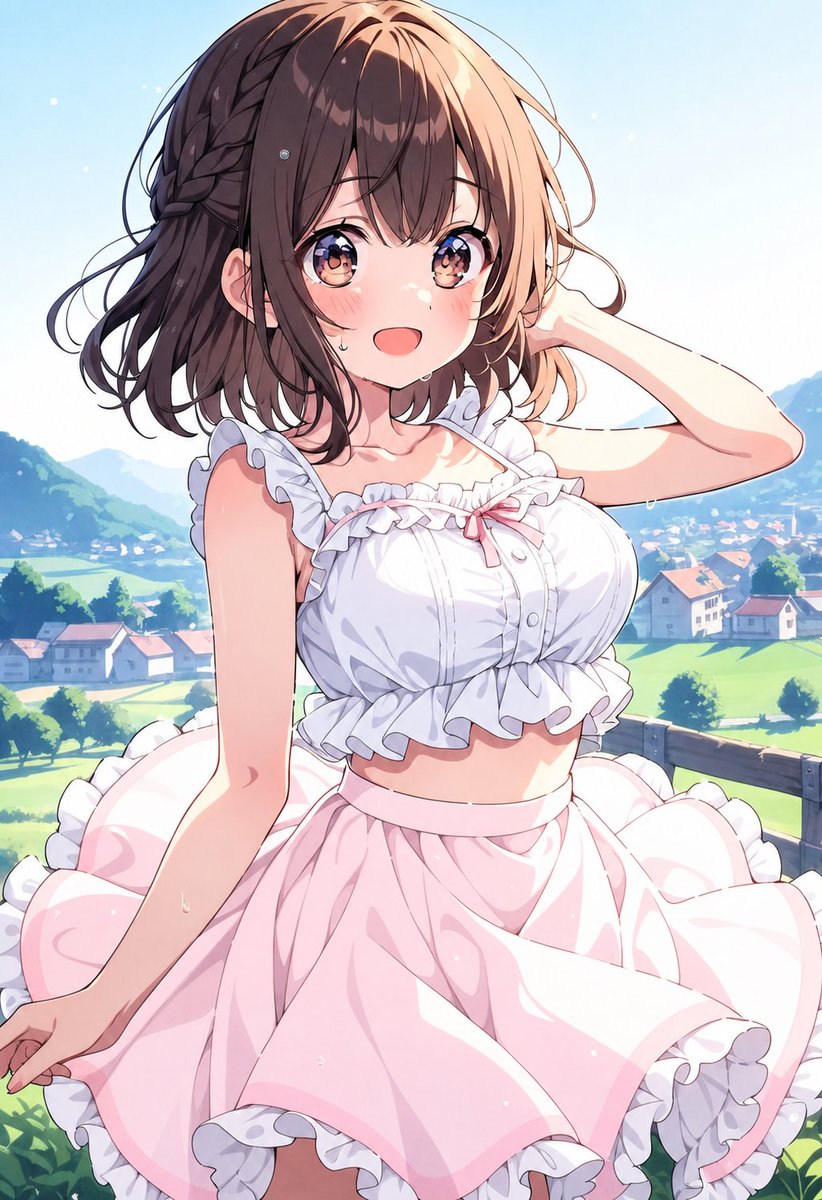 Censored Anime Summer Portrait