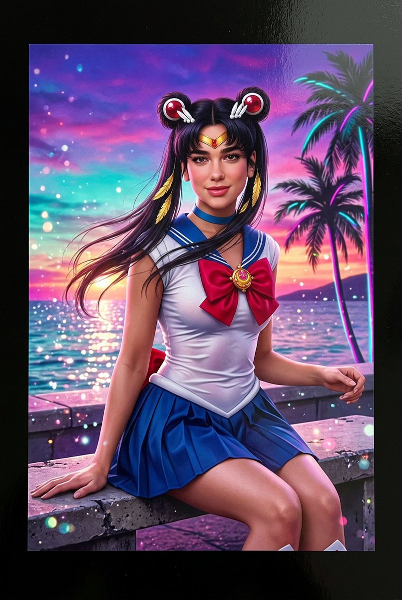 Sample output image for Lifelike Sailor Moon Cosplay