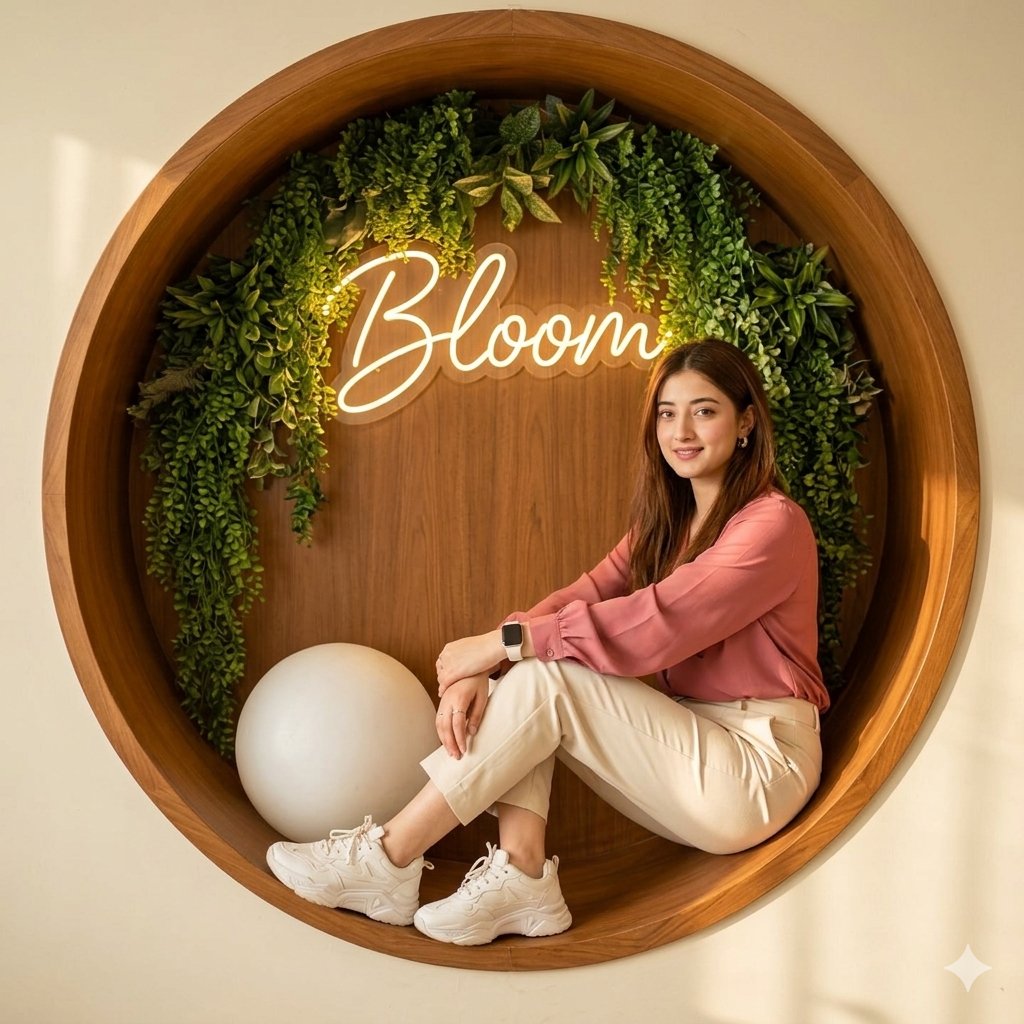 Sample output image for Modern Lifestyle Indoor Nook Portrait