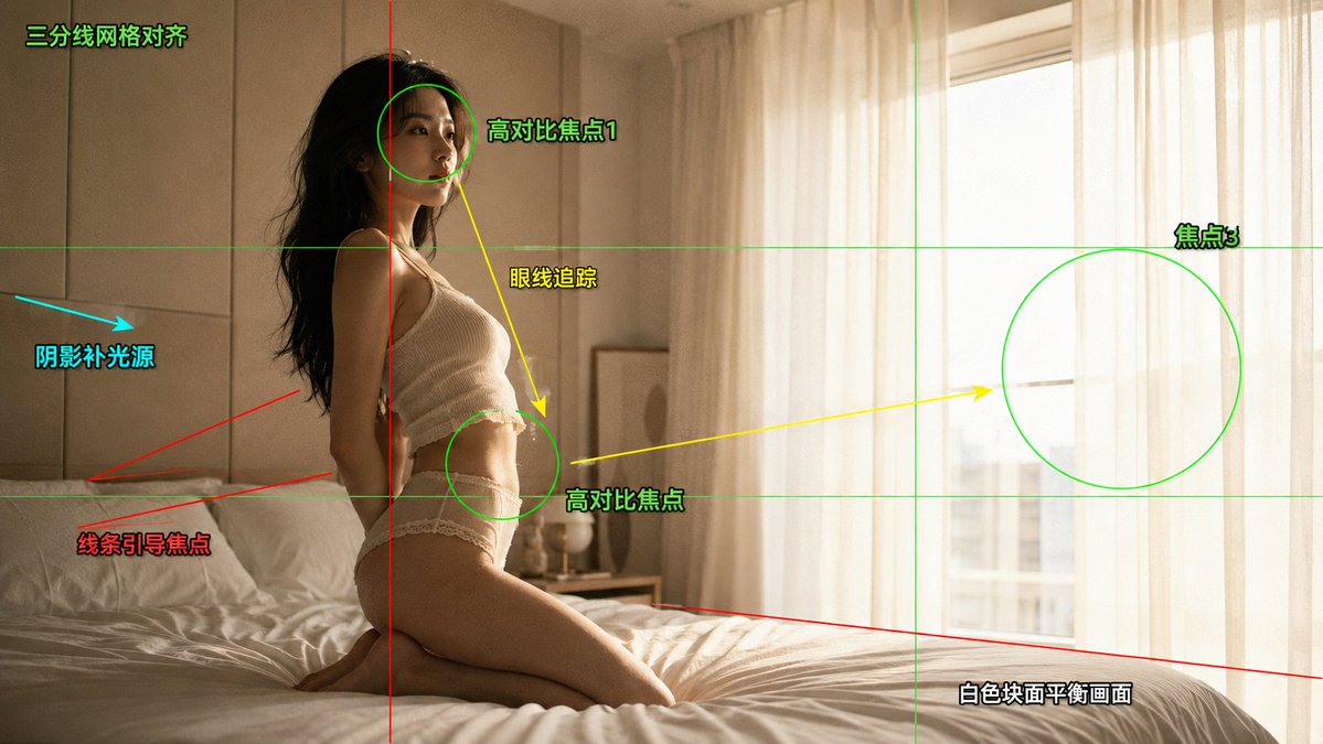 Cinematic Fashion Editorial Photography Composition Analysis