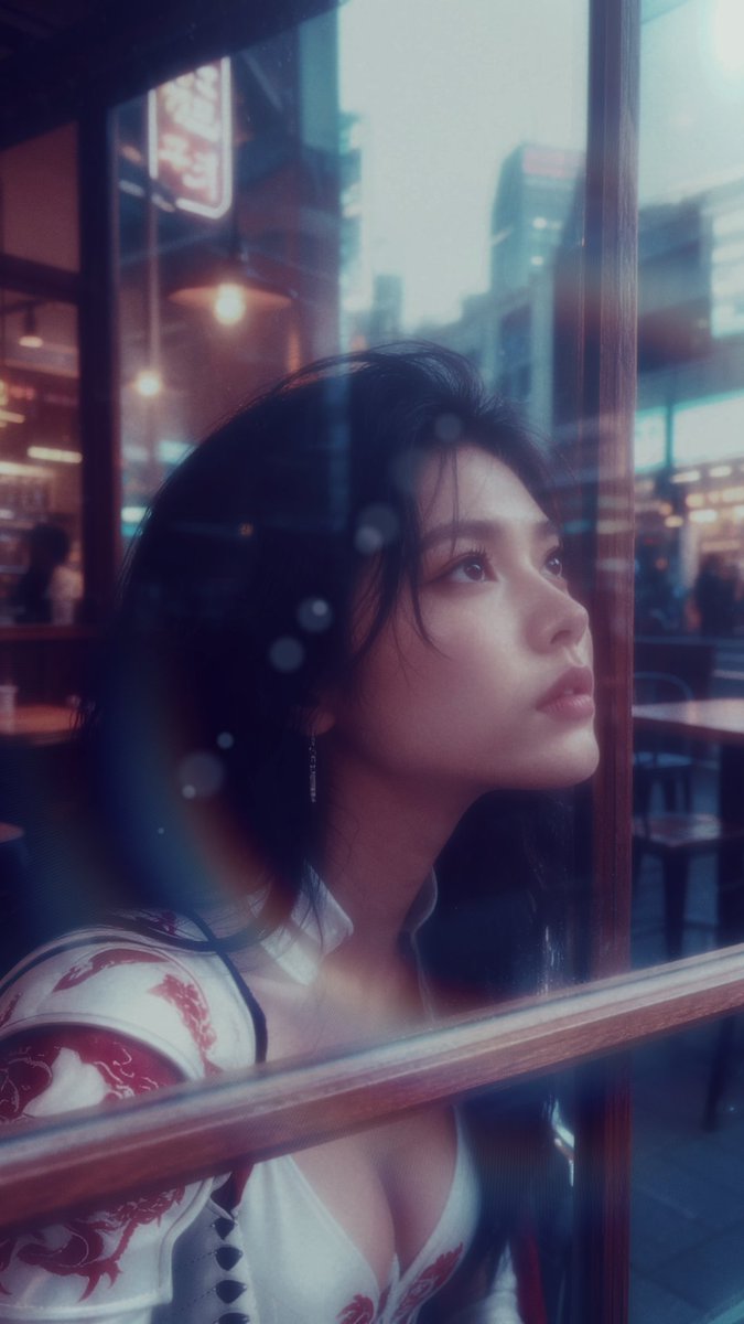 Cinematic Ilya Cafe Window Shot