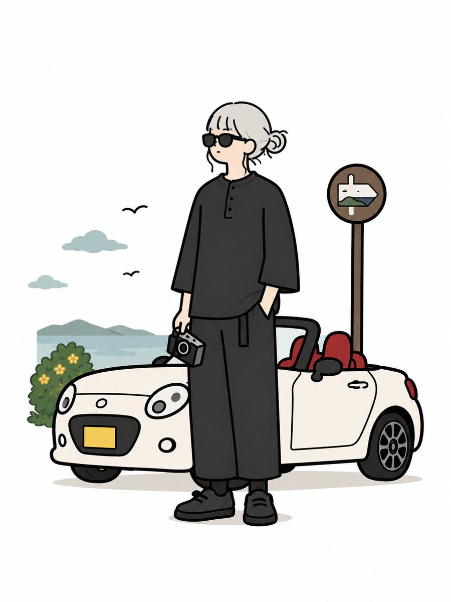 Anime Travel Character Sheet Collage reference image 1