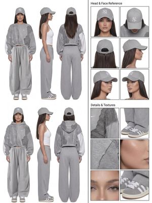 Snowy Mountain Rooftop Dance AI image template preview