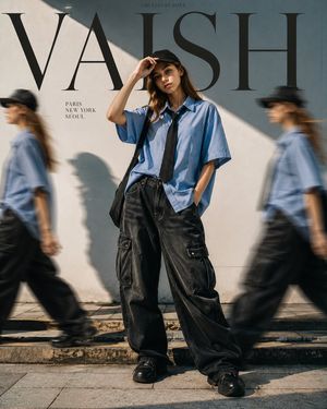 Fashion Editorial with Motion Clones AI image template preview