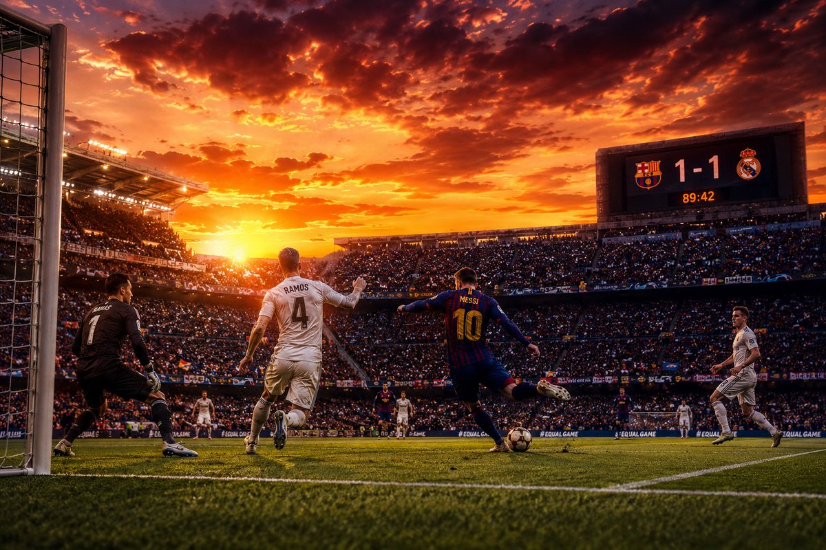 YouTube Thumbnail - Cinematic Stadium Football Match - Image 2