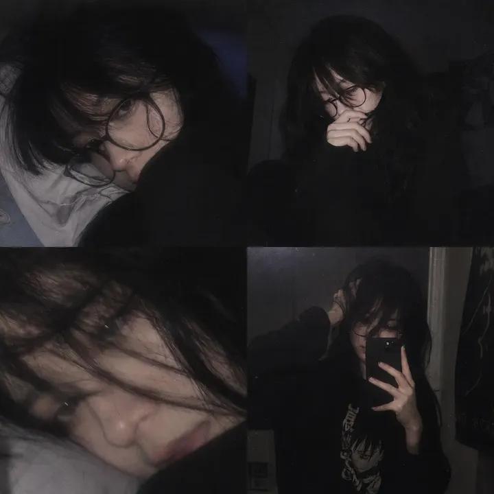 Sample output image for Dark Grunge Emo Girl Collage